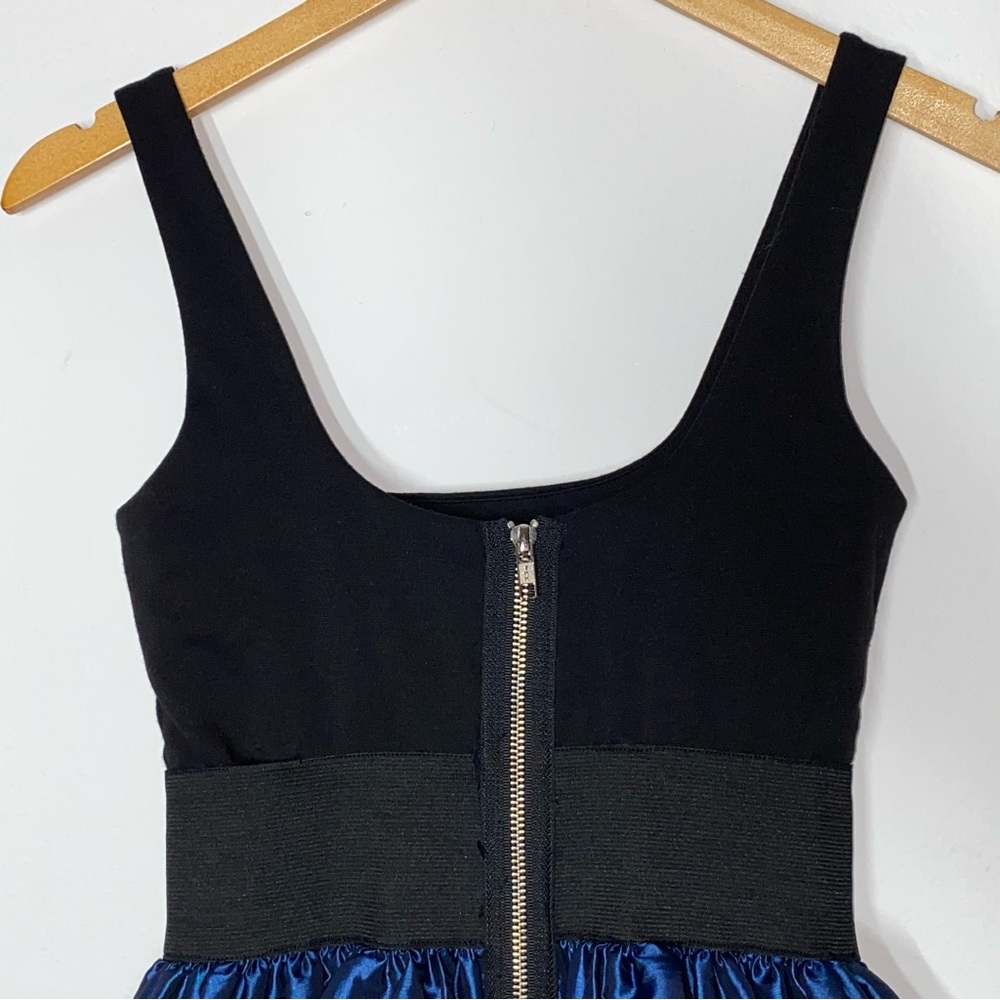 S Necessary Objects Elastic Waist Metallic Satin … - image 7